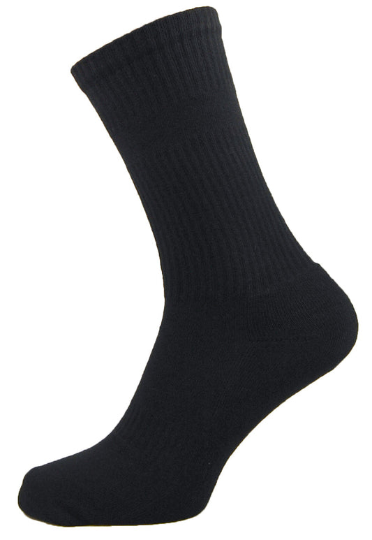 Buy Me Plain: Black Classic Tube - socksupermarket